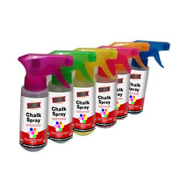 Aeropak Chalk Spray for Children playing, fun spray, drawing chalk